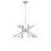 Regina Andrew - 16-1428PN - 12 Light Chandelier - Cobra - Polished Nickel