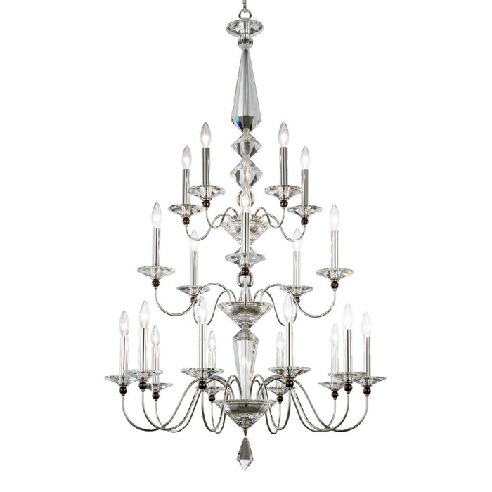 Schonbek - 9698-40O - 20 Light Chandelier - Jasmine - Silver