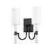 Troy Lighting - B1114-FOR - Two Light Wall Sconce - Gustine - For