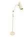 House of Troy - L300-WTSN - LED Floor Lamp - Logan - White/Satin Nickel