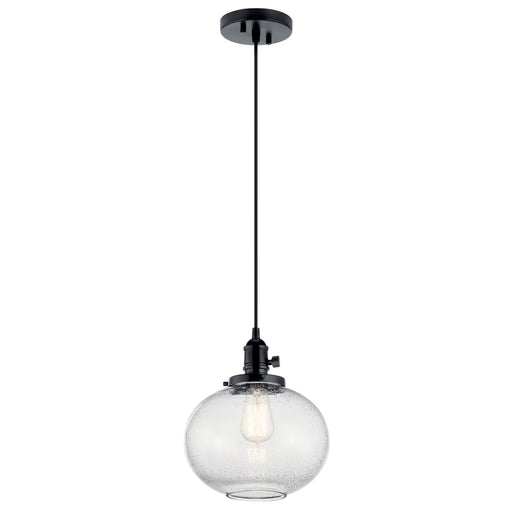 Kichler - 43852BK - One Light Mini Pendant - Avery - Black