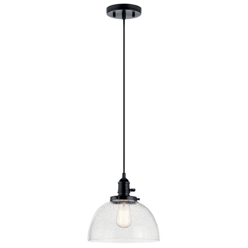 Kichler - 43853BK - One Light Mini Pendant - Avery - Black