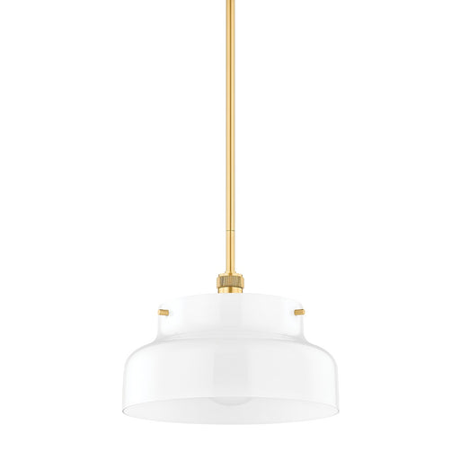 Mitzi - H790701L-AGB - One Light Pendant - Luella - Aged Brass