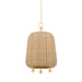 Mitzi - H802701L-AGB - One Light Pendant - Elena - Aged Brass