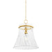 Mitzi - H824701L-AGB - One Light Pendant - Cantana - Aged Brass