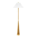 Mitzi - HL804401-AGB - One Light Floor Lamp - Indie - Aged Brass