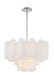 Crystorama - ADD-308-CH-WH - Nine Light Chandelier - Addis - Polished Chrome