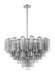 Crystorama - ADD-316-CH-SM - 16 Light Chandelier - Addis - Polished Chrome