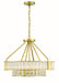 Crystorama - FAR-6006-AG - Six Light Chandelier - Farris - Aged Brass