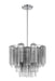 Crystorama - ADD-300-CH-SM - Four Light Chandelier - Addis - Polished Chrome