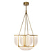 Alora - CH336830VB - LED Chandelier - Anders - Vintage Brass