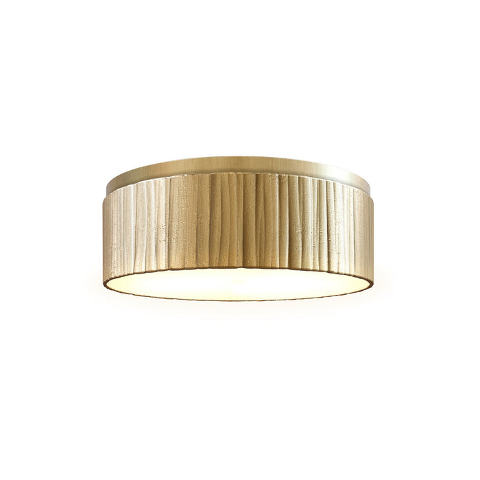 Alora - FM361212VB - LED Flush Mount - Kensington - Vintage Brass