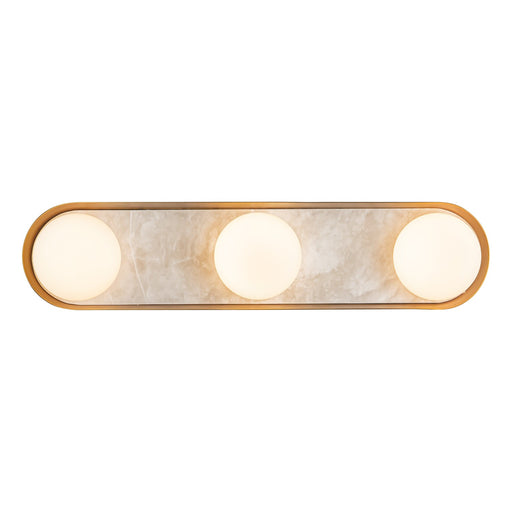 Alora - WV320323VB - LED Vanity - Alonso - Vintage Brass