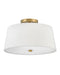 Lark - 83773LCB - LED Flush Mount - Beale - Lacquered Brass