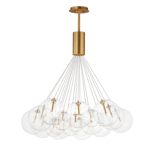 ET2 - E25088-18GLD - LED Pendant - Burst - Gold