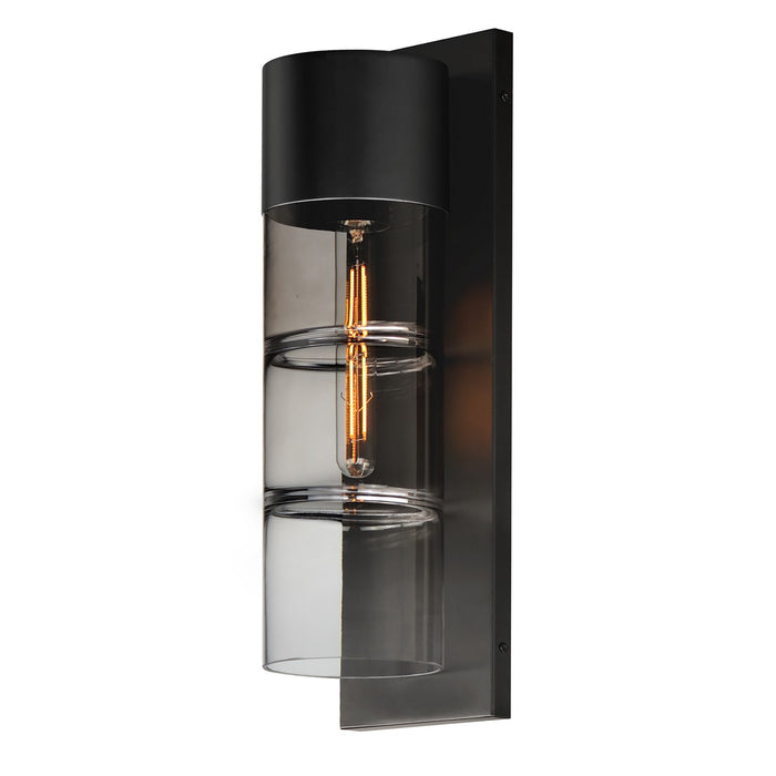 ET2 - E26146-142BK - LED Outdoor Wall Sconce - Smokestack - Black