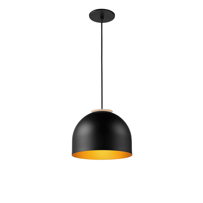 ET2 - E34602-54BKGLD - LED Pendant - Foster - Black / Gold