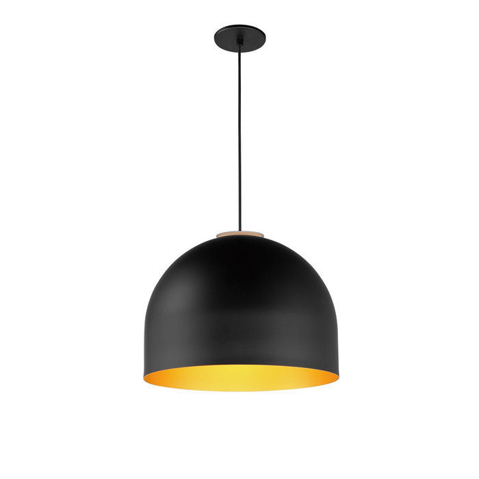 ET2 - E34604-54BKGLD - LED Pendant - Foster - Black / Gold