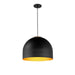 ET2 - E34604-54BKGLD - LED Pendant - Foster - Black / Gold