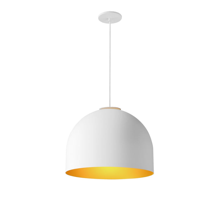 ET2 - E34604-54WTGLD - LED Pendant - Foster - White/Gold