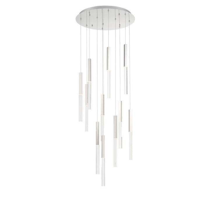 Eurofase - 46477-026 - LED Chandelier - Benicio - Nickel