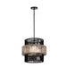 Eurofase - 46632-012 - One Light Pendant - Aden - Black