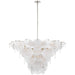 Visual Comfort Signature - ARN 5454PN-WSG - LED Chandelier - Loire - Polished Nickel