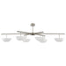 Visual Comfort Signature - ARN 5521PN-WHT - LED Chandelier - Valencia - Polished Nickel