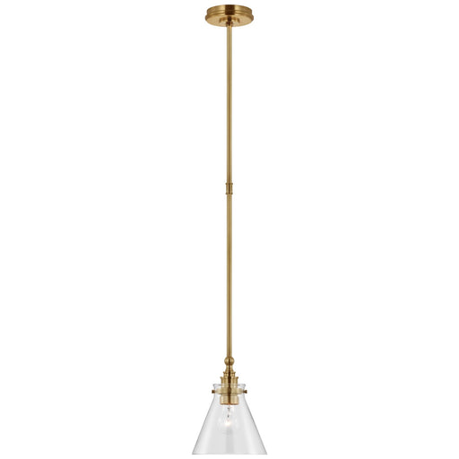 Visual Comfort Signature - CHC 5525AB-CG - LED Pendant - Parkington - Antique-Burnished Brass