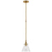 Visual Comfort Signature - CHC 5525AB-CG - LED Pendant - Parkington - Antique-Burnished Brass