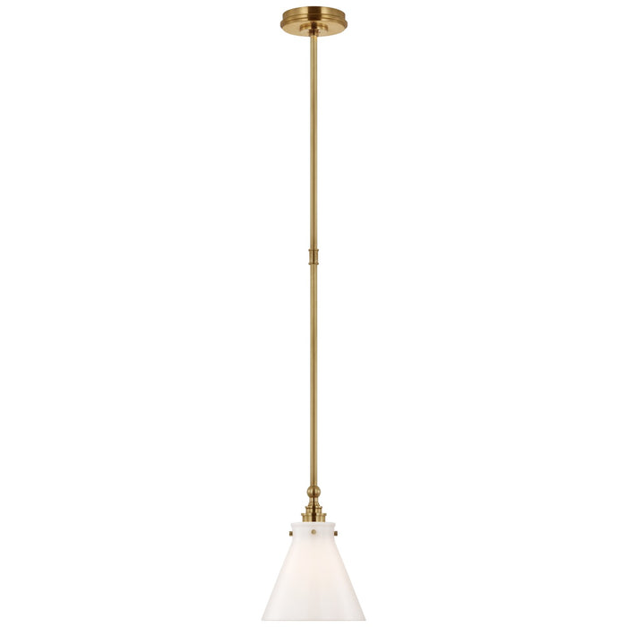 Visual Comfort Signature - CHC 5525AB-WG - LED Pendant - Parkington - Antique-Burnished Brass