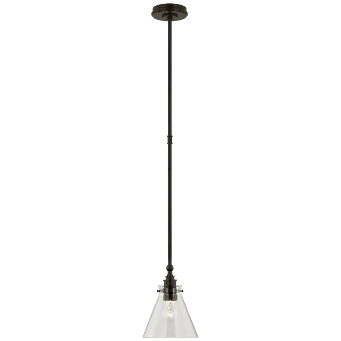 Visual Comfort Signature - CHC 5525BZ-CG - LED Pendant - Parkington - Bronze