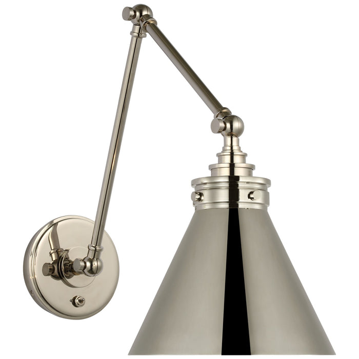 Visual Comfort Signature - CHD 2526PN - LED Wall Sconce - Parkington - Polished Nickel