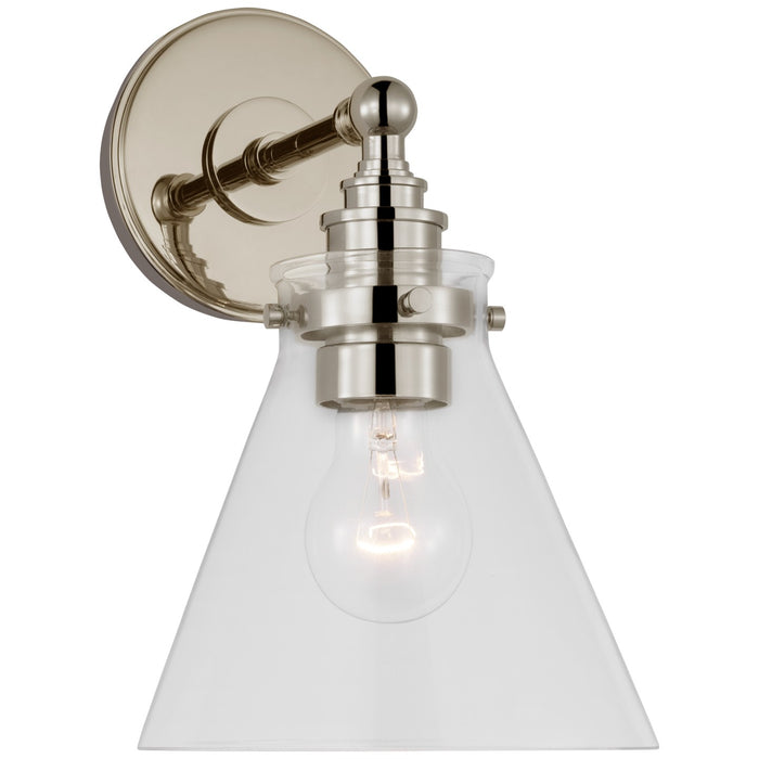 Visual Comfort Signature - CHD 2527PN-CG - LED Wall Sconce - Parkington - Polished Nickel