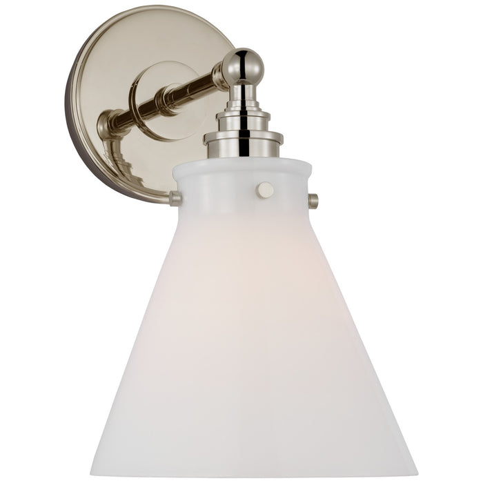 Visual Comfort Signature - CHD 2527PN-WG - LED Wall Sconce - Parkington - Polished Nickel