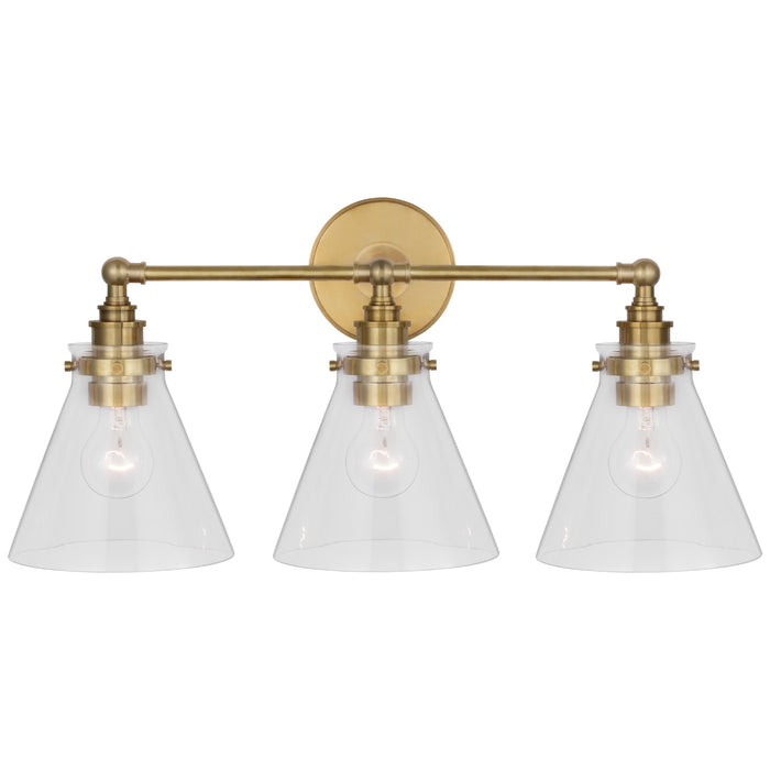 Visual Comfort Signature - CHD 2529AB-CG - LED Wall Sconce - Parkington - Antique-Burnished Brass