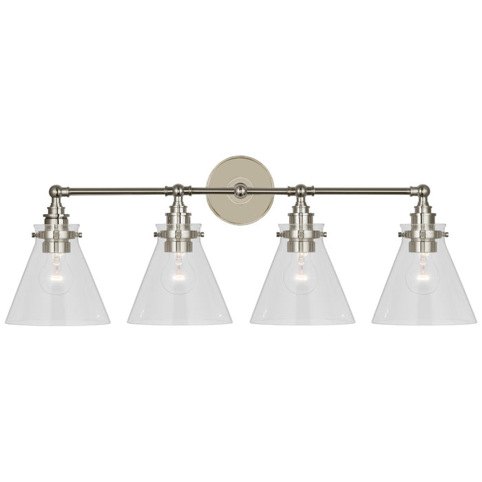 Visual Comfort Signature - CHD 2530PN-CG - LED Wall Sconce - Parkington - Polished Nickel