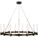 Visual Comfort Signature - IKF 5362BZ-WG - LED Chandelier - Mafra - Bronze