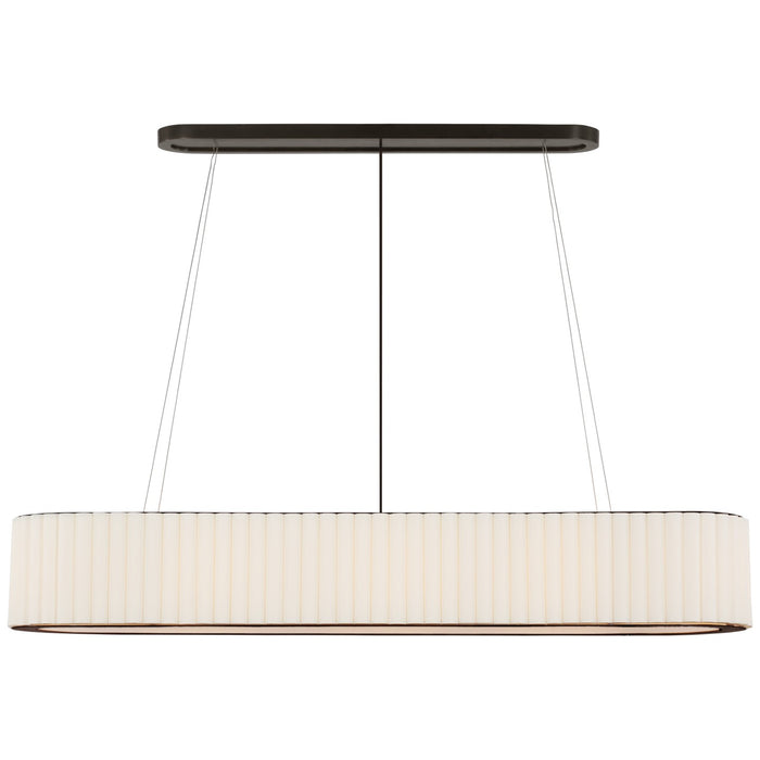 Visual Comfort Signature - IKF 5445BZ-L - LED Linear Chandelier - Palati - Bronze