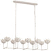 Visual Comfort Signature - JN 5313PW - LED Linear Chandelier - Alberto - Plaster White