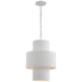 Visual Comfort Signature - JN 5331PW - LED Pendant - Chalmette - Plaster White