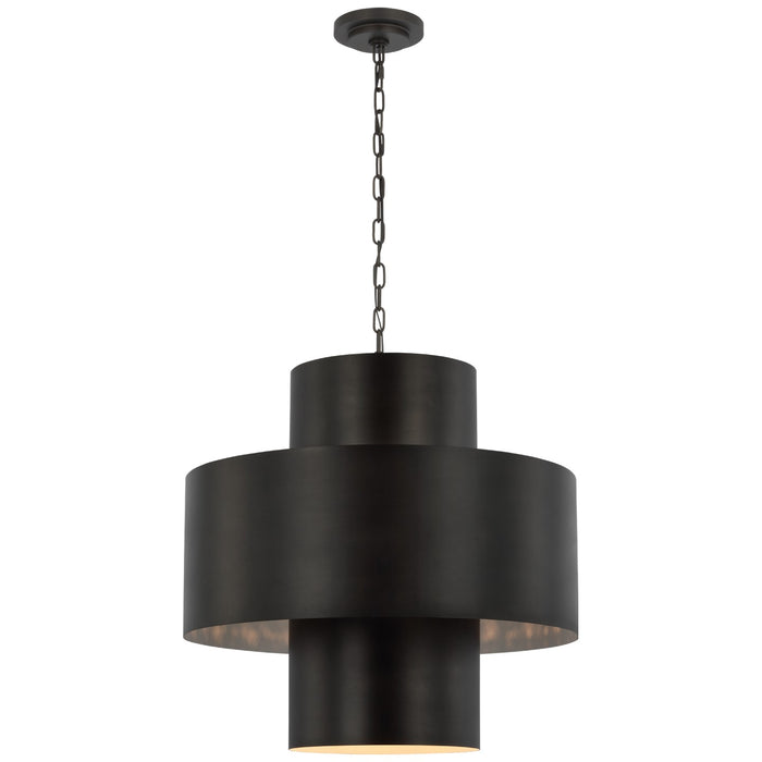 Visual Comfort Signature - JN 5332AI - LED Pendant - Chalmette - Aged Iron