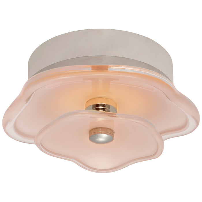 Visual Comfort Signature - KS 4063PN-BLS - LED Flush Mount - Leighton - Polished Nickel