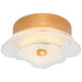 Visual Comfort Signature - KS 4063SB-CRE - LED Flush Mount - Leighton - Soft Brass