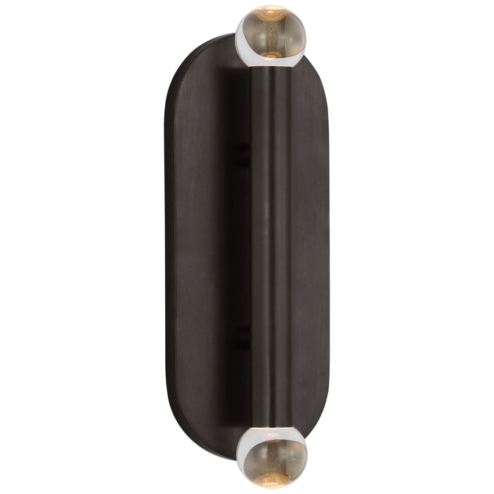 Visual Comfort Signature - KW 2287BZ-CG - LED Wall Sconce - Rousseau - Bronze