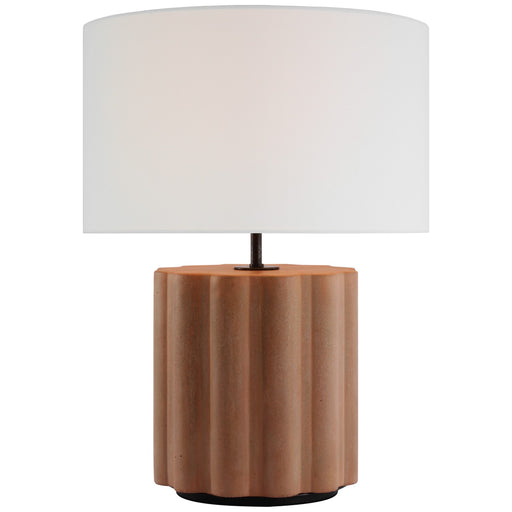 Visual Comfort Signature - KW 3210TCT-L - LED Table Lamp - Scioto - Terracotta Stained Concrete