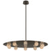 Visual Comfort Signature - KW 5522MBZ-ALB - LED Chandelier - Pertica - Mirrored Bronze