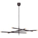 Visual Comfort Signature - KW 5589BZ-ECG - LED Chandelier - Rousseau - Bronze