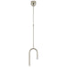 Visual Comfort Signature - KW 5590PN-CG - LED Pendant - Rousseau - Polished Nickel