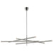 Visual Comfort Signature - KW 5595PN-CG - LED Chandelier - Rousseau - Polished Nickel